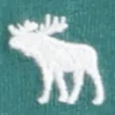 Abercrombie & Fitch Essential Long-sleeve Icon Crew Tee In Green