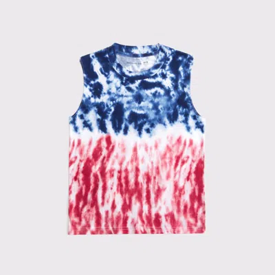 Abercrombie & Fitch Tie-dye Tank In Multi