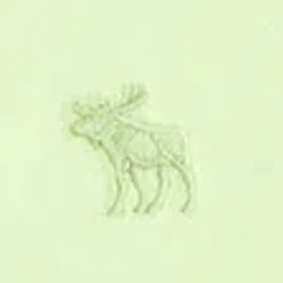 Abercrombie & Fitch Essential Icon Crew Tee In Green