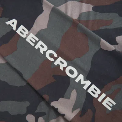 Abercrombie & Fitch Long-sleeve Graphic Logo Tee In Multi