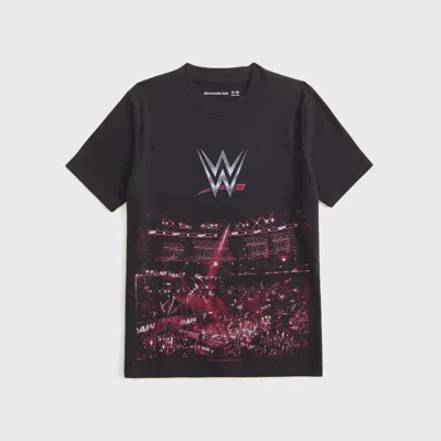 Abercrombie & Fitch Wwe Graphic Tee In Black