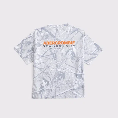 Abercrombie & Fitch Logo Tee In Multi