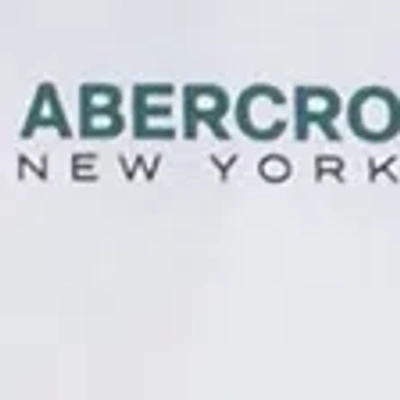 Abercrombie & Fitch Logo Tee In White