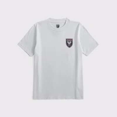 Abercrombie & Fitch Lionel Messi Graphic Tee In Gray