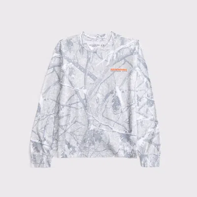 Abercrombie & Fitch Long-sleeve Logo Tee In Multi