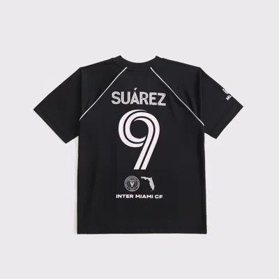 Abercrombie & Fitch Luis Suarez Short-sleeve Fashion Top In Black