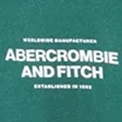 Abercrombie & Fitch Long-sleeve Logo Tee In Green