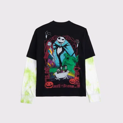 Abercrombie & Fitch Nightmare Before Christmas Twofer Graphic Tee In Multi
