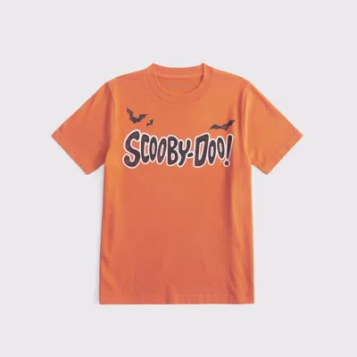 Abercrombie & Fitch Scooby-doo Graphic Tee In Orange