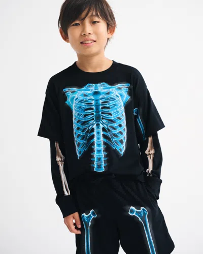 Abercrombie & Fitch Glow-in-the-dark Graphic Tee In Multi