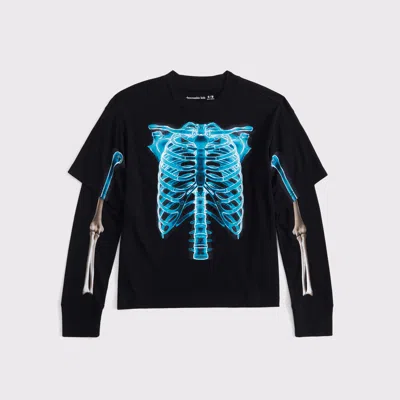 Abercrombie & Fitch Glow-in-the-dark Graphic Tee In Multi