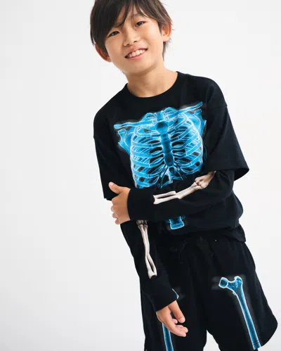 Abercrombie & Fitch Glow-in-the-dark Graphic Tee In Multi