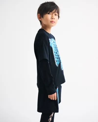 Abercrombie & Fitch Glow-in-the-dark Graphic Tee In Multi