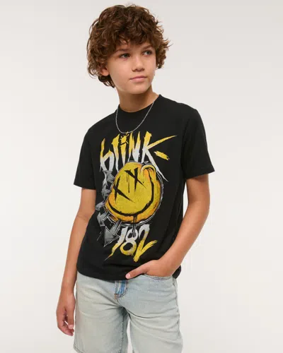 Abercrombie & Fitch Blink-182 Graphic Tee In Black