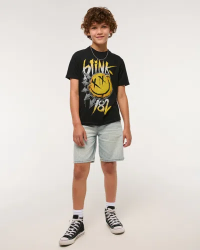 Abercrombie & Fitch Blink-182 Graphic Tee In Black