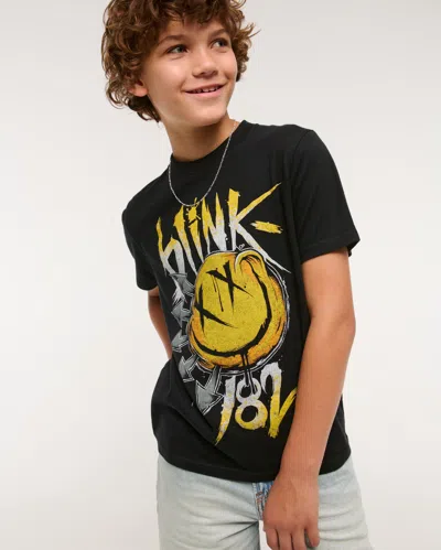 Abercrombie & Fitch Blink-182 Graphic Tee In Black