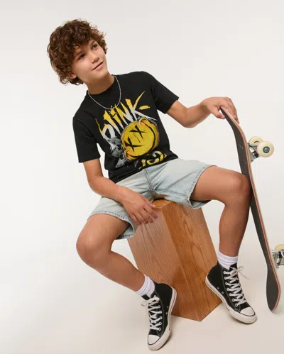 Abercrombie & Fitch Blink-182 Graphic Tee In Black