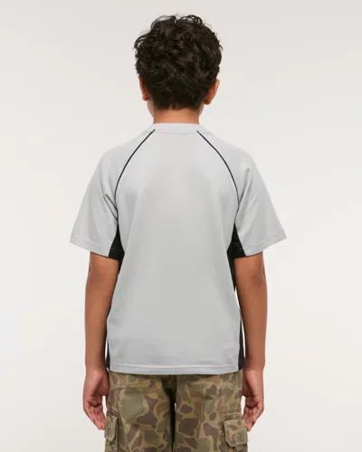 Abercrombie & Fitch Oracle Red Bull Racing Short-sleeve Fashion Top In Gray