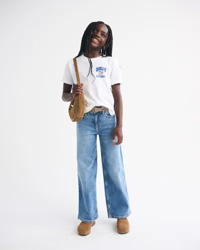 Abercrombie & Fitch Dallas Cowboys Graphic Tee In Neutral