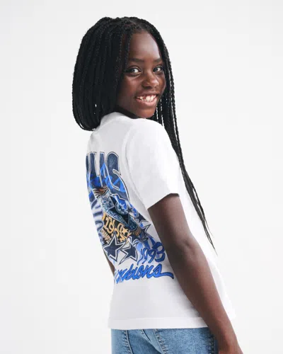 Abercrombie & Fitch Dallas Cowboys Graphic Tee In Neutral