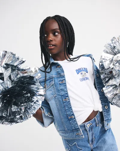 Abercrombie & Fitch Dallas Cowboys Graphic Tee In Neutral