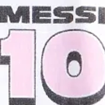 Abercrombie & Fitch Lionel Messi Graphic Tee In White