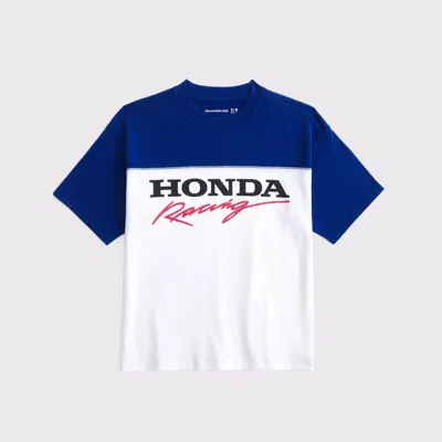Abercrombie & Fitch Honda Short-sleeve Fashion Top In White