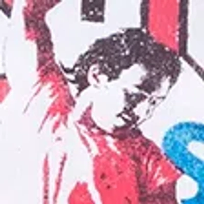 Abercrombie & Fitch Bruce Springsteen Graphic Tee In White