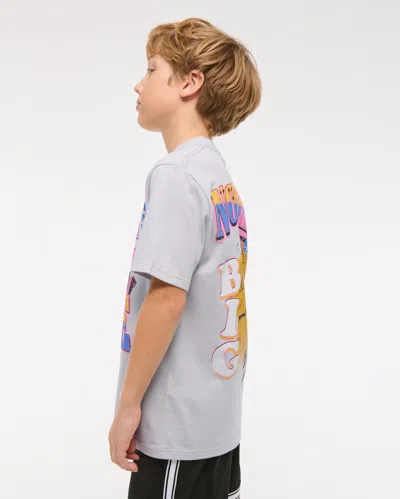 Abercrombie & Fitch Biggie Smalls Graphic Tee In Gray