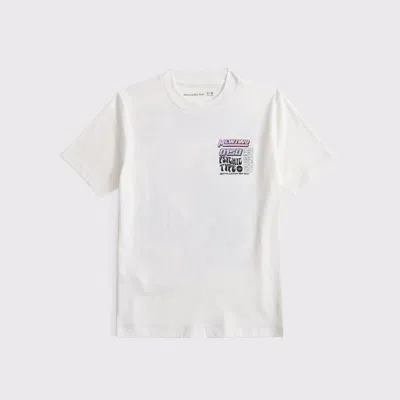 Abercrombie & Fitch Pokemon Graphic Tee In White