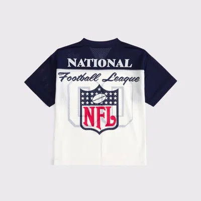 Abercrombie & Fitch Nfl Short-sleeve Fashion Top In White