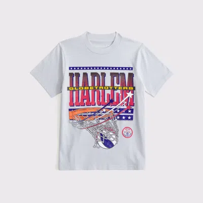Abercrombie & Fitch Harlem Globetrotters Graphic Tee In Gray