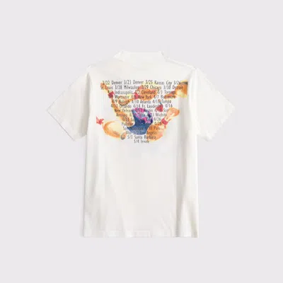 Abercrombie & Fitch Foo Fighters Graphic Tee In White