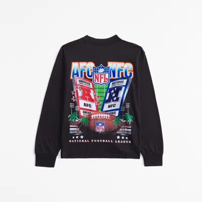 Abercrombie & Fitch Nfl Long-sleeve Graphic Tee