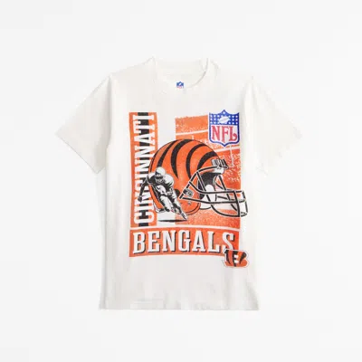 Abercrombie & Fitch Cincinnati Bengals Graphic Tee In Black