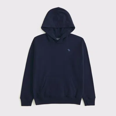 Abercrombie & Fitch Essential Icon Hoodie In Purple