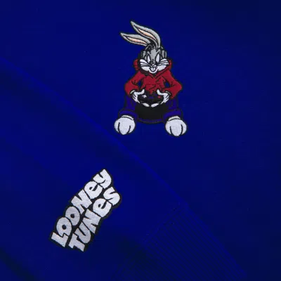 Abercrombie & Fitch Bugs Bunny Graphic Popover Hoodie In Blue