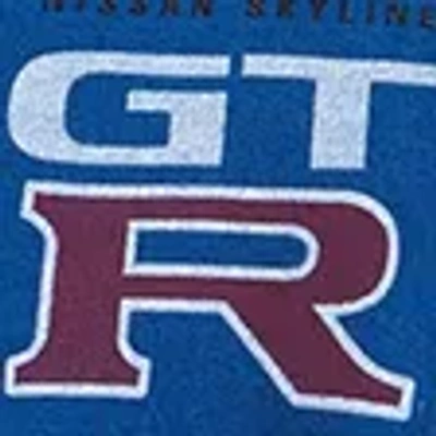 Abercrombie & Fitch Nissan Gt-r Graphic Popover Hoodie In Blue