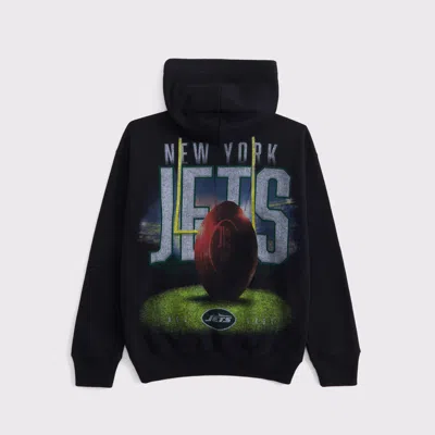 Abercrombie & Fitch New York Jets Graphic Popover Hoodie