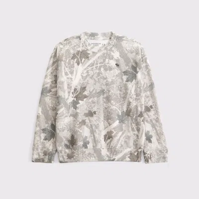 Abercrombie & Fitch Essential Icon Crew Sweatshirt In Multi