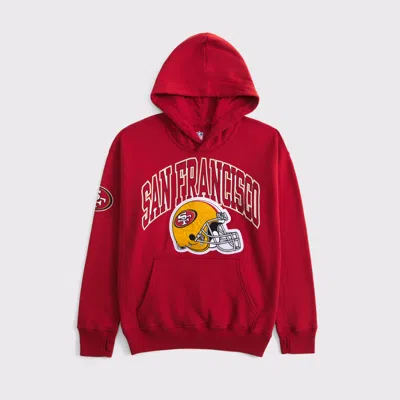 Abercrombie & Fitch San Francisco 49ers Graphic Popover Hoodie