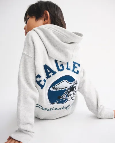 Abercrombie & Fitch Philadelphia Eagles Graphic Popover Hoodie