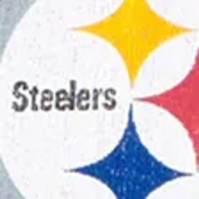 Abercrombie & Fitch Pittsburgh Steelers Graphic Popover Hoodie In White