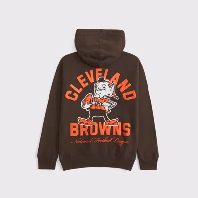 Abercrombie & Fitch Cleveland Browns Graphic Popover Hoodie