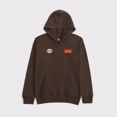 Abercrombie & Fitch Cleveland Browns Graphic Popover Hoodie