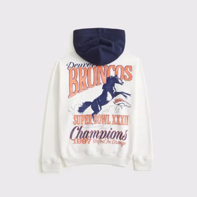 Abercrombie & Fitch Denver Broncos Graphic Popover Hoodie