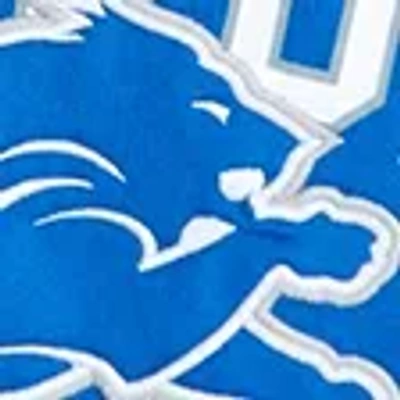 Abercrombie & Fitch Detroit Lions Graphic Popover Hoodie In Blue