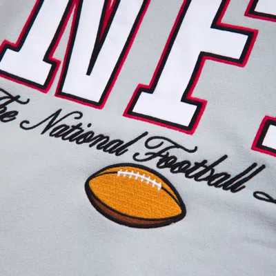 Abercrombie & Fitch Nfl Graphic Popover Hoodie In Gray