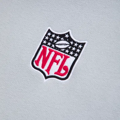 Abercrombie & Fitch Nfl Graphic Popover Hoodie In Gray