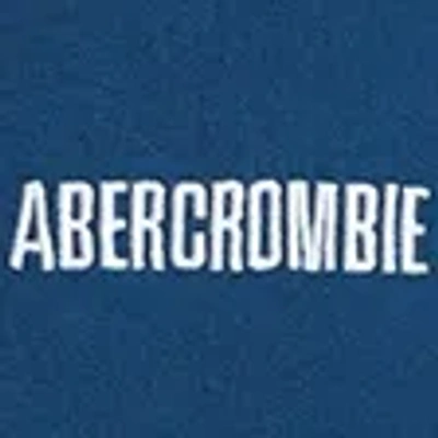 Abercrombie & Fitch Logo Crew Sweatshirt In Blue